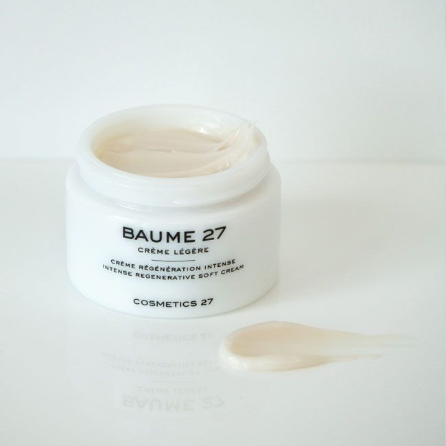 Cosmetics 27 Baume 27 Light cream Intense regeneration cream packshot