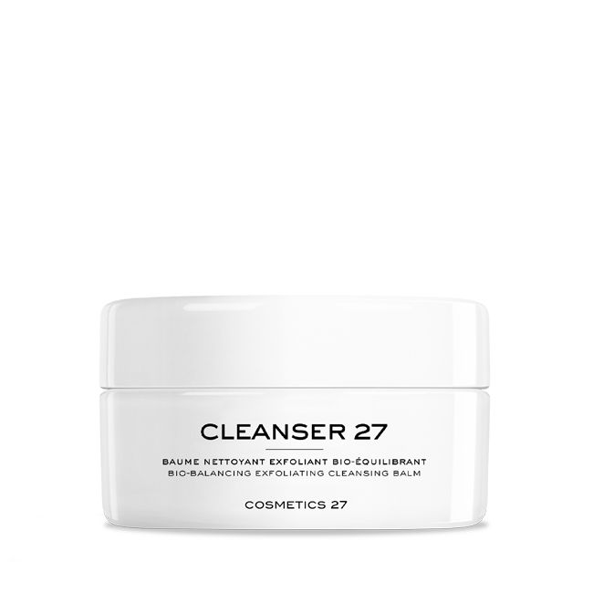 Baume nettoyant visage exfoliant bio-équilibrant Cleanser 27 Cosmetics 27