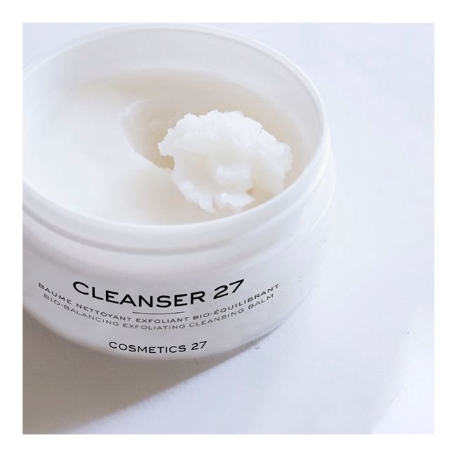 Baume nettoyant visage exfoliant bio-équilibrant Cleanser 27 Cosmetics 27 pack