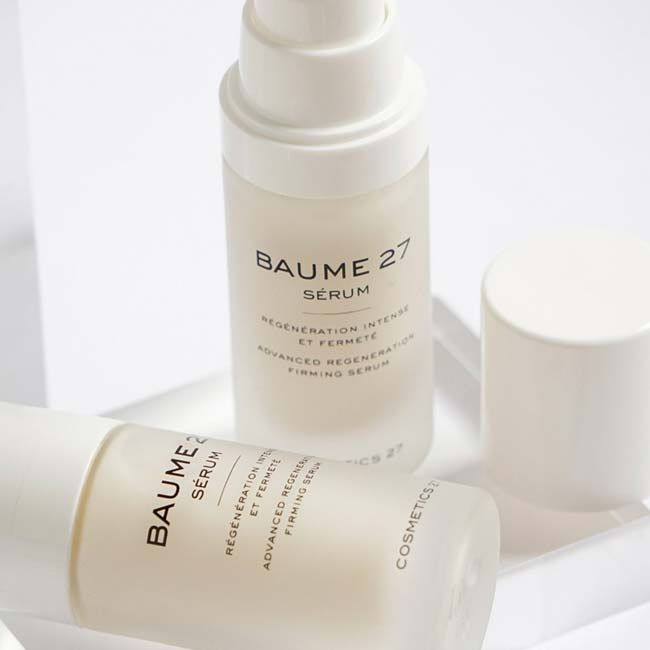 Cosmetics 27 Baume 27 Serum Intense regeneration and firmness serum pack