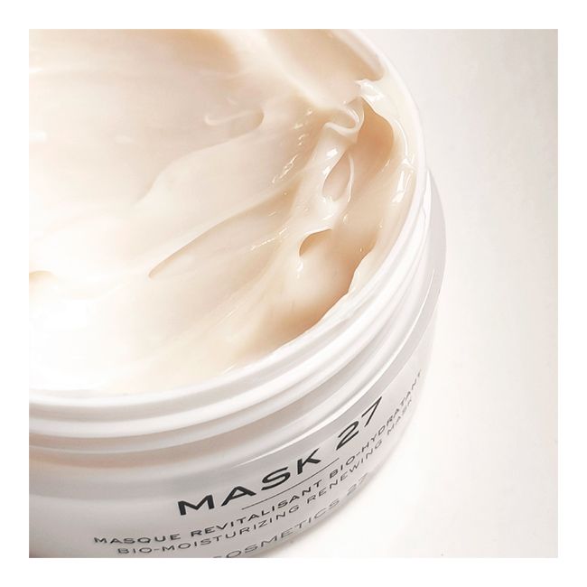 Masque revitalisant bio-hydratant Mask 27 Cosmetics 27 packshot texture