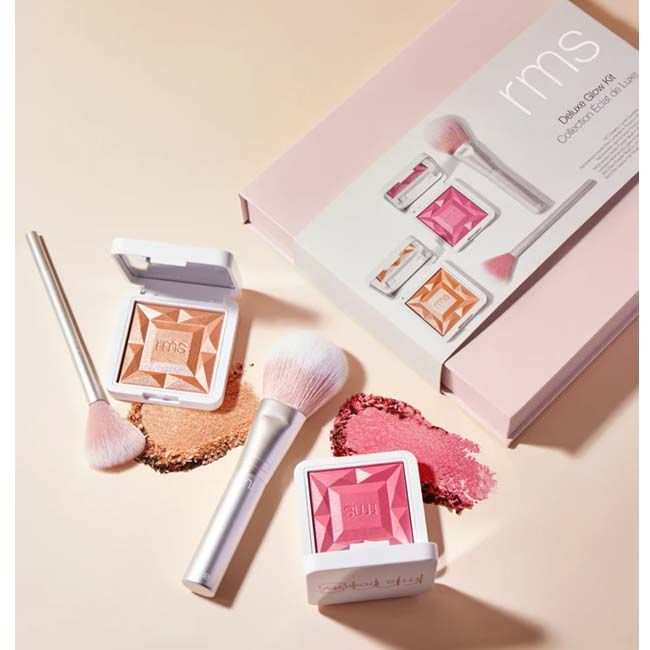 RMS Beauty's Deluxe glow Kit lifestyle