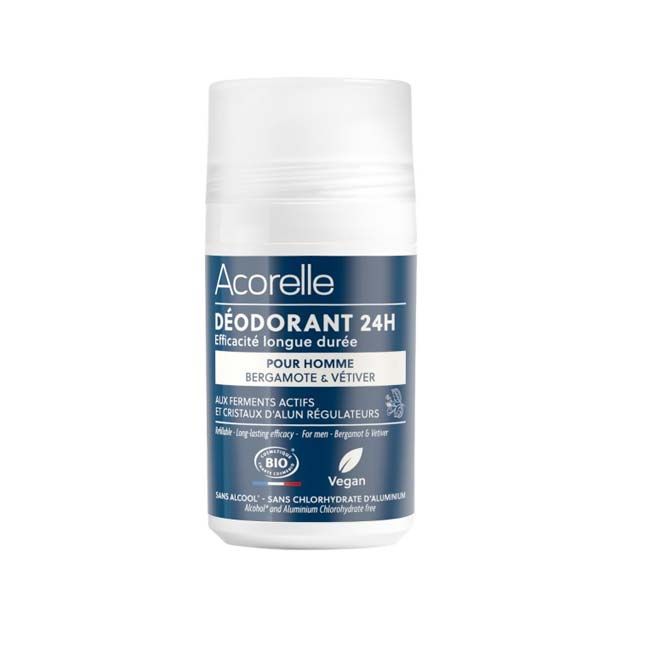 Acorelle's 24h Roll-On Deodorant For Men