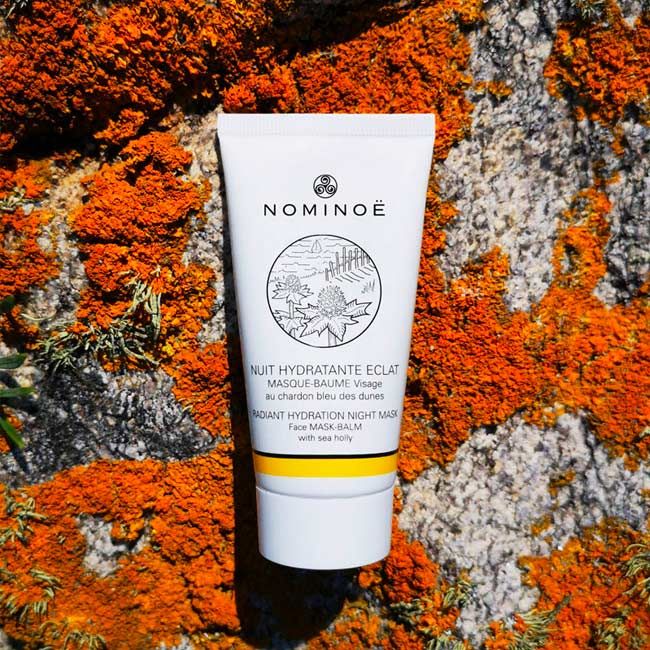 Masque nuit hydratant Éclat Nominoe beauté