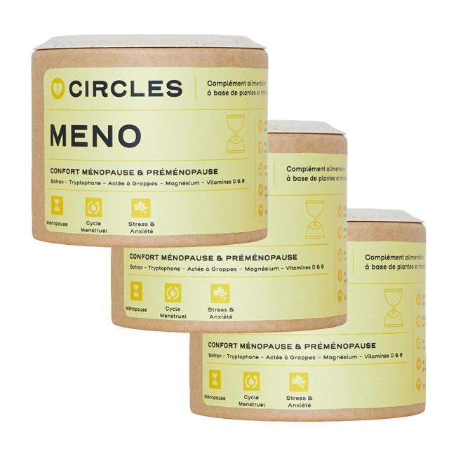 Circles' menopause & Perimenopause Comfort x3