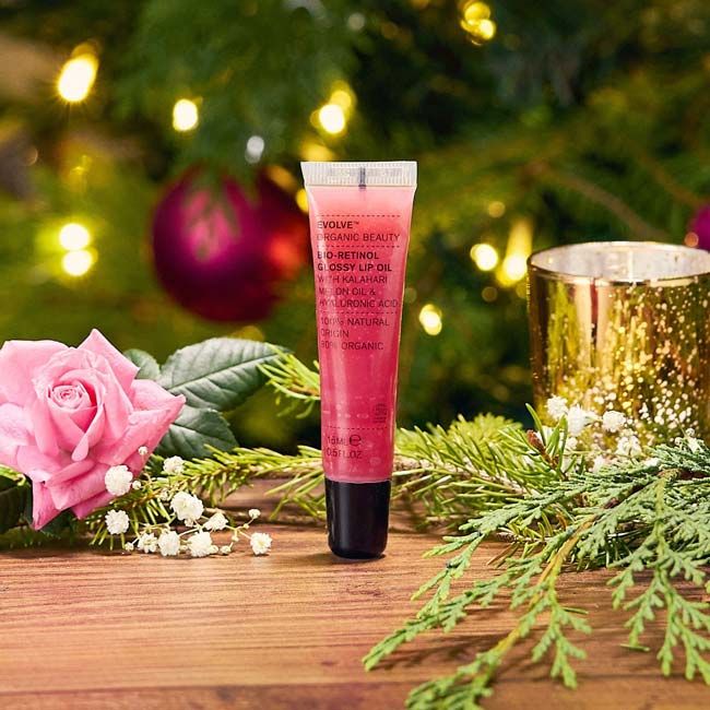 Bio Retinol Glossy Lip Gloss Evolve Beauty's noel