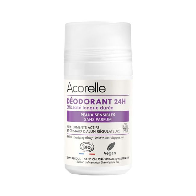 Acorelle's Natural deodorant Care