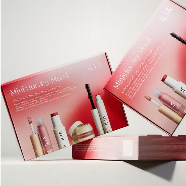 Ilia Beauty's Minis for Any Mood natural make-up set beauty