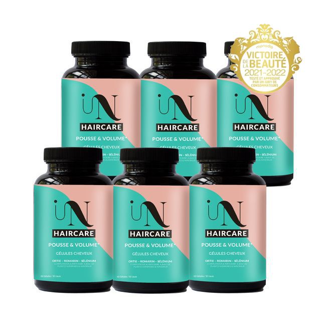 Cure pousse de cheveux en gélules In Haircare x6