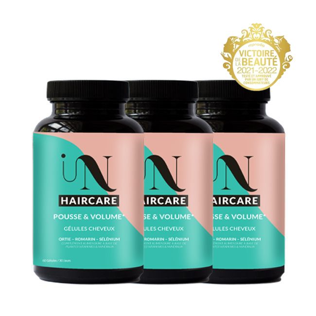 Cure pousse de cheveux en gélules In Haircare x3