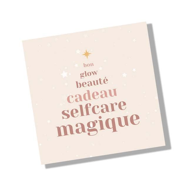 E-carte cadeau Cosmetique bio de 25€