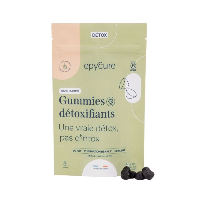 Complément alimentaire detox gummies detoxifiants Epycure