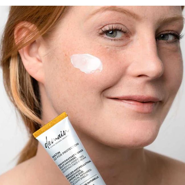 Crème hydratante visage Go For Protection Demain Beauty model
