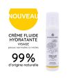 Crème visage bio fluide hydratante Nominoe actifs