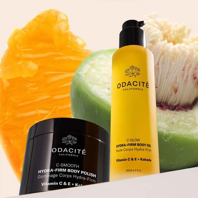 Odacité's C-Smooth natural body scrub pack