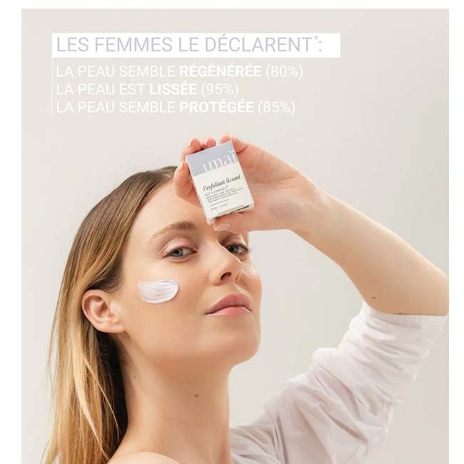 Exfoliant visage Umai mannequin