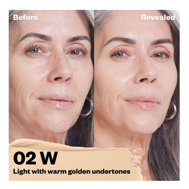 Kosas' 02 W Revealer concealer model