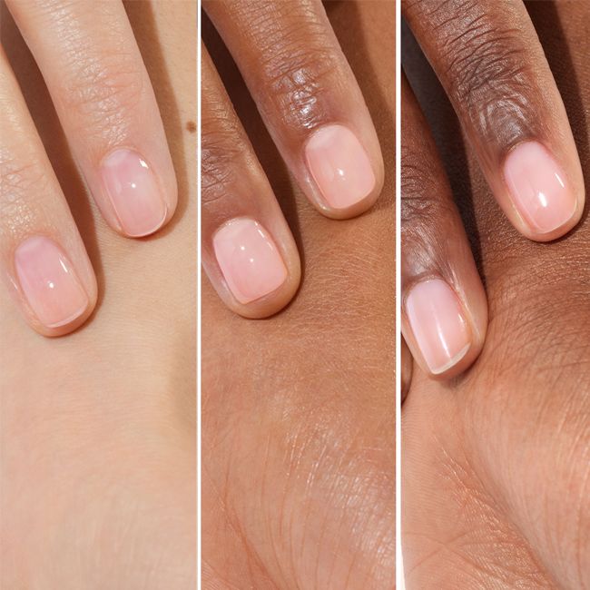 Manucurist's Raspberry Active Glow nail polish Model