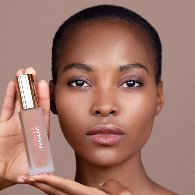 Fond de teint naturel fluide Akenea Initiale Le Rouge Français beauté