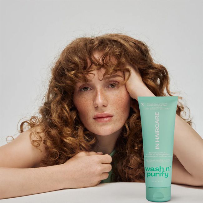In Haircare's Wash N' Purifie Soothing shampoo Lifestyle