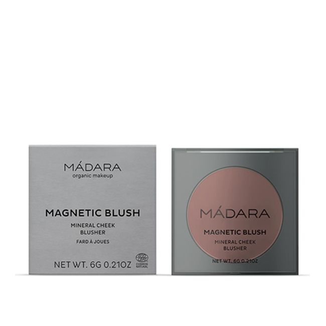 Fard à joues minéral Magnetic Blush Bare Blossom Madara Cosmetiques Packaging