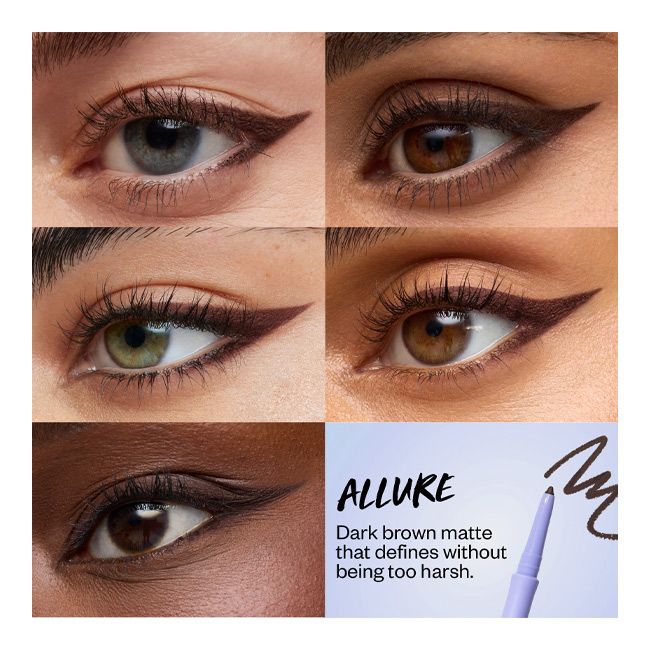 Kosas's Soulgazer Intensifying gel Allure natural eyeliner Cosmetic