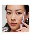 Kosas's Soulgazer Intensifying gel Allure natural eyeliner Model