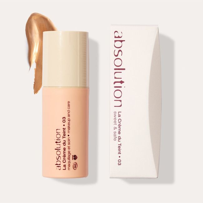 Absolution's Tan 03 La Crème du Teint Packaging
