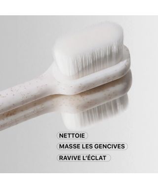 Polishing toothbrush