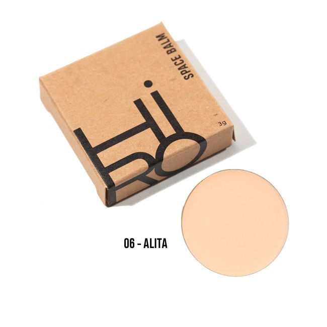 Correcteur naturel SpaceBalm Anti-cernes 06. Alita Hiro Cosmetics Texture