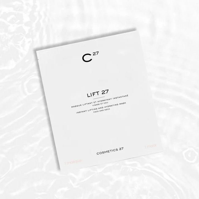 Masque visage tissu Liftant et Hydratant Instantané Lift 27 Cosmetics 27 Lifestyle