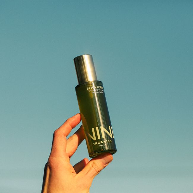 Nini Organics' Natura Detox Foam Cleanser Lifestyle