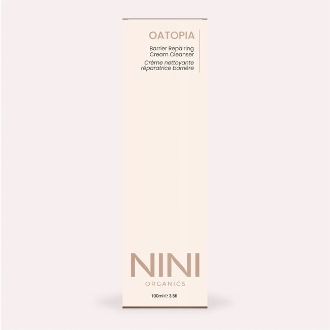 Crème nettoyante visage Oatopia 100 ml Nini Organics Packaging