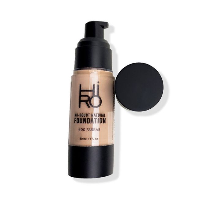 Hiro Cosmetics'  #00 Farrar No Doubt Natural Foundation  Packshot