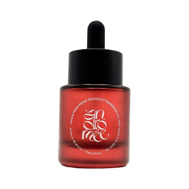 Andromée's Prune + Bakuchiol natural face oil