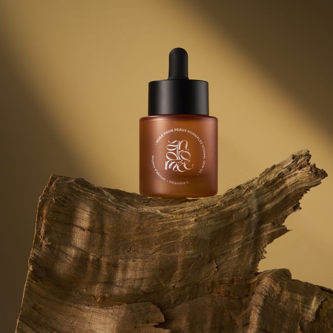 Huile visage naturelle Abricot + Vitamine E Andromée Lifestyle