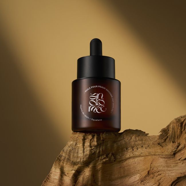 Andromée's grape seed + Squalane natural face oil Lifestyle