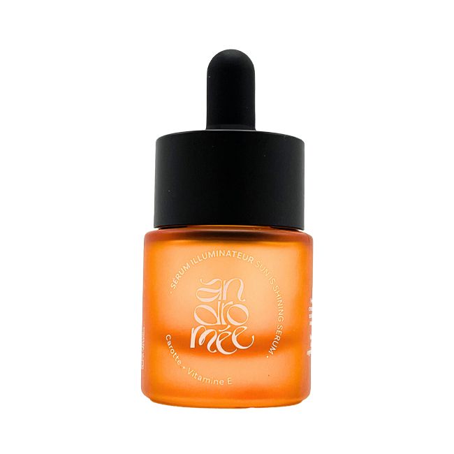 Sérum visage naturel Illuminateur Macérât de carotte + Vitamine E Andromée