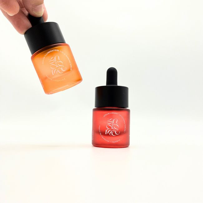 Sérum visage naturel Illuminateur Macérât de carotte + Vitamine E Andromée Pack