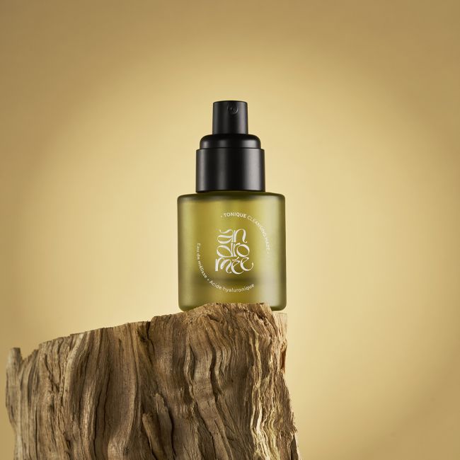 Lotion tonique bio à l'eau de Mélisse + Acide Hyaluronique Andromée Lifestyle