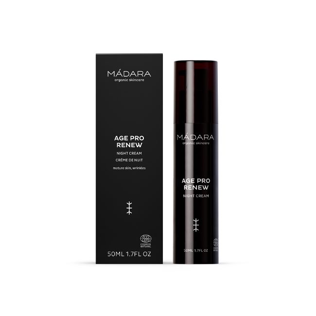 Crème visage naturelle de nuit Age Pro Renew Packaging