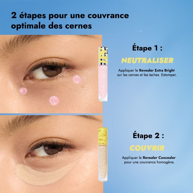 Revealer Extra Bright - Kosas - Colour corrector I MonCornerB