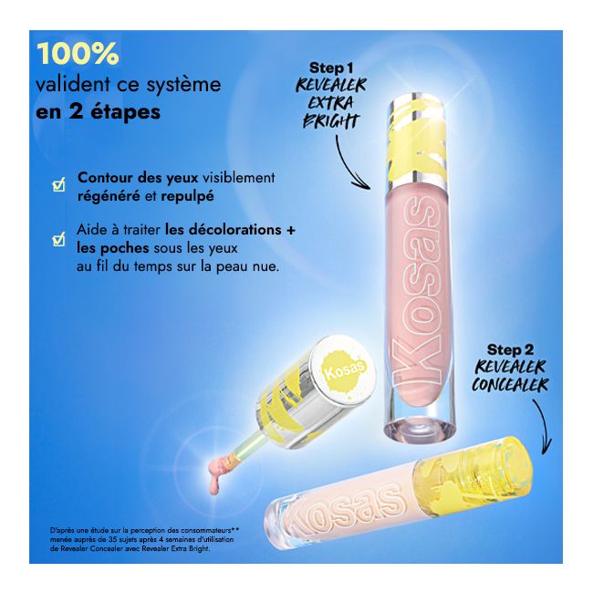 Correcteur de couleur Revealer Extra Bright Kosas Cosmétique