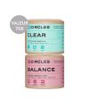 Circles' Clear & Balance Rebalancing detox duo Natural food supplement