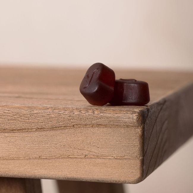 Complément alimentaire naturel Gummies Cure Anti-Stress sans sucre Epycure Texture