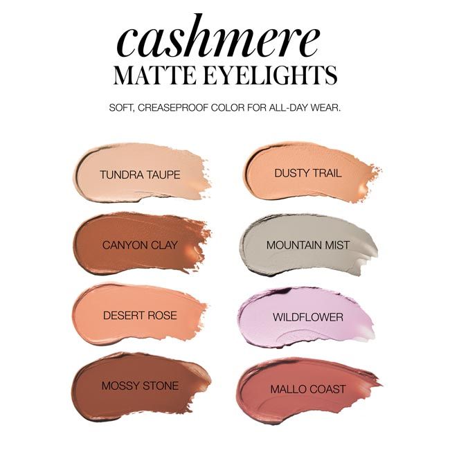 Fard à paupières mat Cashmere Matte Eyelights RMS Beauty Textures