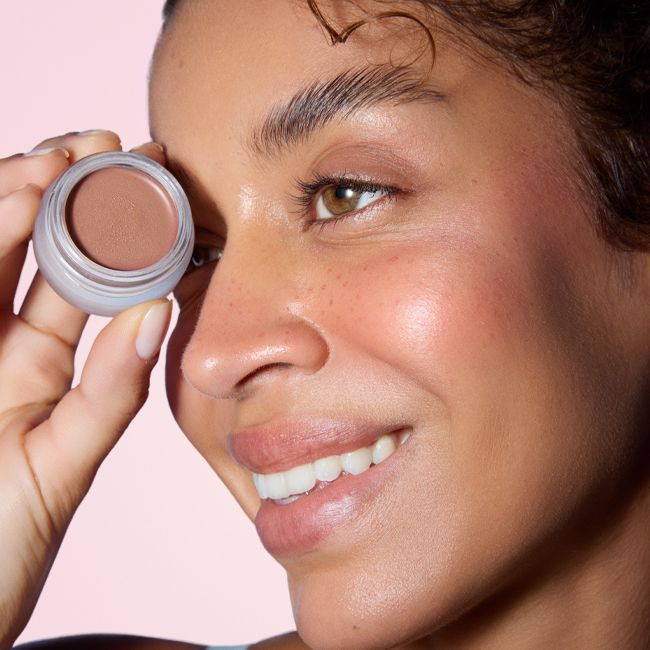 Odacité's Bronze Jolie Color balm SPF 50 Model