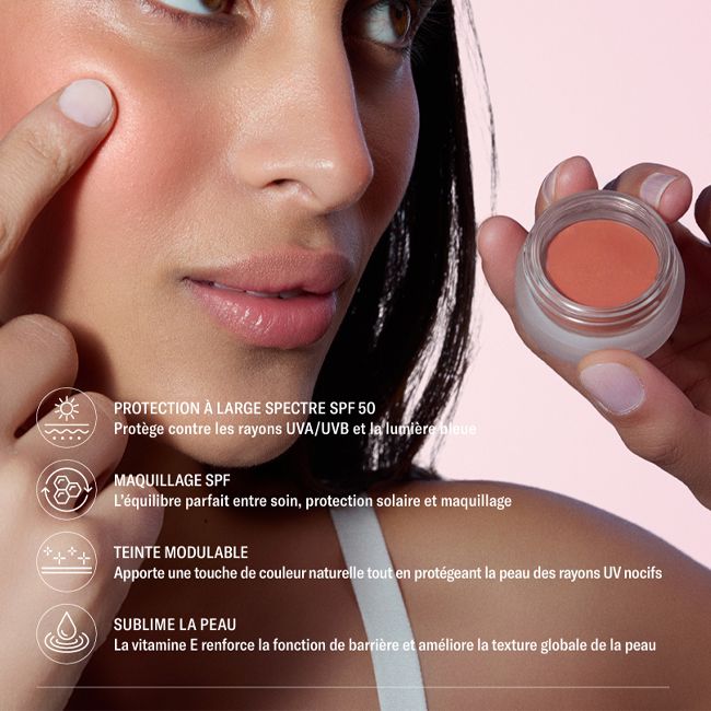 Odacité's Color balm SPF 50 Pack Benefits
