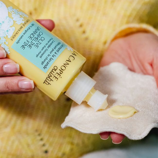 Liniment naturel à la lavande La Canopée Application
