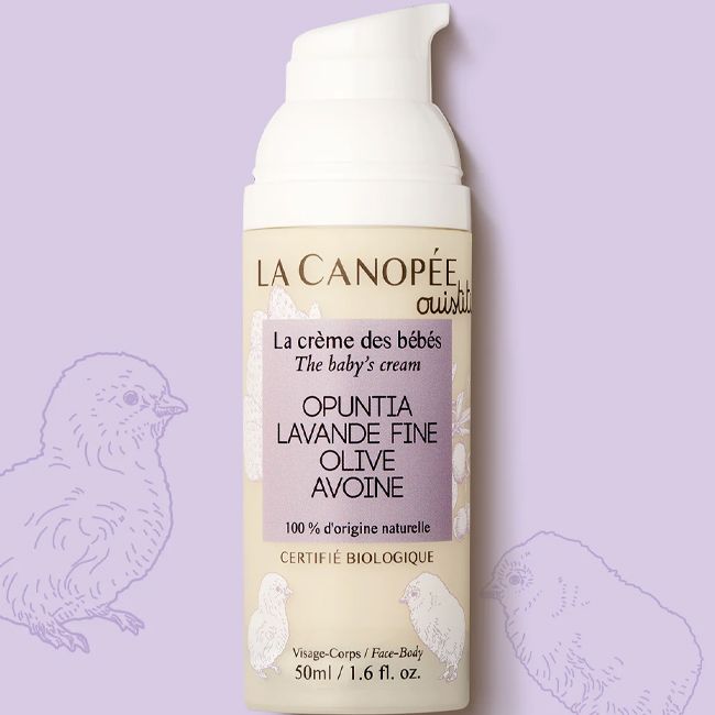 La Canopée's Natural Baby cream Lifestyle